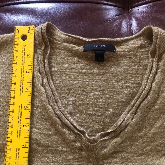 J crew sZ small sweater. Merino wool and linen blend - Picture 8 of 10
